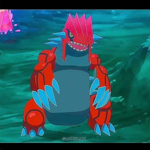 Mew Transformed Into Groudon or Kyogre?! 💀🔥 #like #subscribe #pokemon #anime