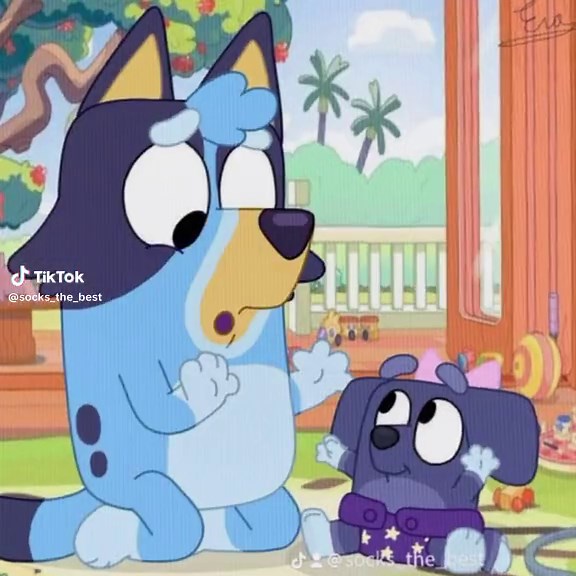 Heeler Bluey, Chilli, and Bingo - Fun Bingo and Muffin Activities