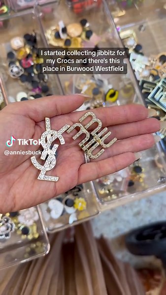 Bling Out Your Croc Crush Sandals with $5 Metal Jibbitz