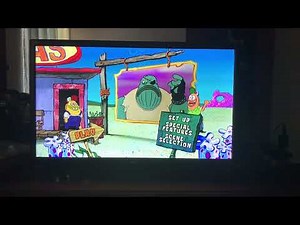 The SpongeBob SquarePants Movie (DVD) Menu Walkthrough
