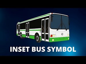 how to inset Bus symbol in word