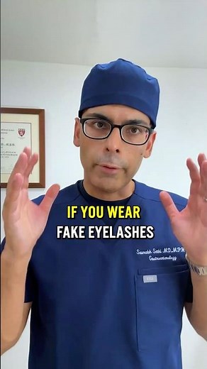 Warning: If You Wear Fake Eyelashes ❌⚠️ Doctor Sethi