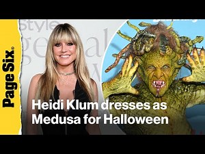 Heidi Klum unveils wild Medusa costume at her Halloween 2025 party