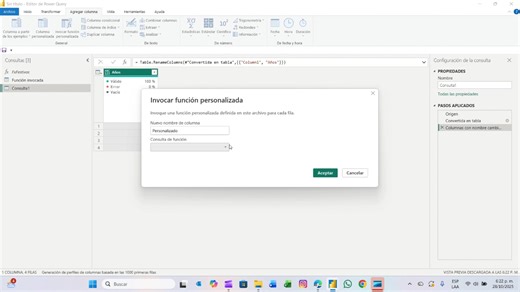 Ejercicio completo: Crear una tabla de Festivos Dinámicos en Power BI con Lenguaje M e IA Objetivo Usar Power Query para: Extraer automáticamente los festivos colombianos desde la web (https://www.festivos.com.co/ ). Convertir esa lógica en una función dinámica (usando el parámetro “año”). Generar una tabla combinada con varios años (2019–2024, por ejemplo). Usar IA (ChatGPT) para entender, optimizar y comentar el código M dentro del flujo de trabajo. | Vicente Perdomo Garzon