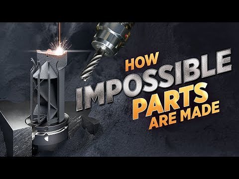 Incredible Hybrid Technology | 5 Axis CNC Machining | Titanium Additive Manufacturing | DMG MORI