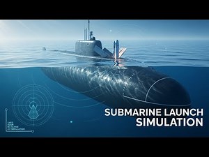 🔥 How US Submarines Launch Nuclear Missiles Underwater | Battle Simulation ⚔️