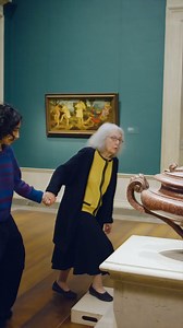 Our curators stay serving. Watch til the end to hear how you can be featured in our museum...and earn $3,000 for your creativity 😳 ⭐️ Alison Luchs, Curator of Early European Sculpture and Deputy Head of Sculpture 🖼️ Florentine 16th Century, “Urn with Grotesque Masks,” 1580/1620, porphyry, 20 × 34 × 16 in., Gift of Lewis Einstein | National Gallery of Art