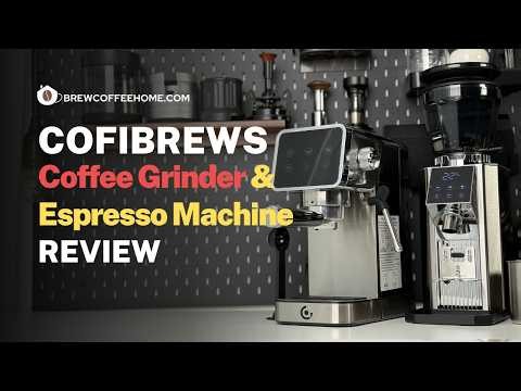AMZCHEF (Cofibrews) Grinder & Espresso Machine Review – Is This $200 Espresso Setup Enough for Home?