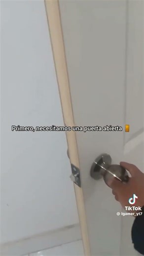 tutorial de como cerrar una puerta