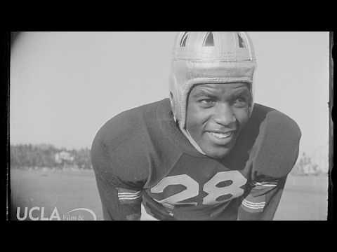 Jackie Robinson, UCLA football star #28, 1939