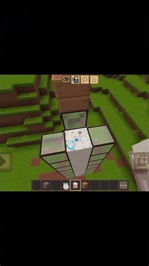 como hacer un ascensor en #minecraft