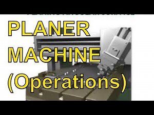 OPERATIONS ON PLANER MACHINE | PLANING MACHINE | PLANER | ALL DETAILS