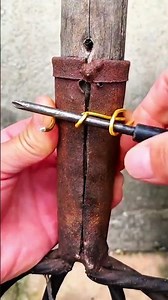 The locking technique of the pin makes the iron clamp stronger.