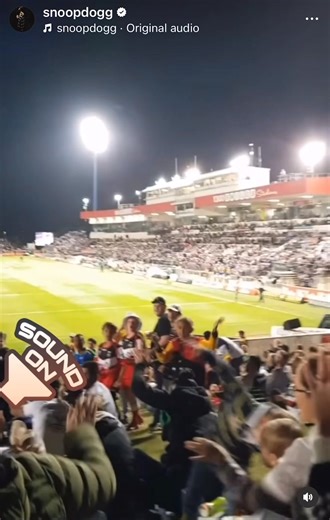 We don’t know why, but SNOOP DOGG has just posted this clip from Dairy Farmers Stadium. If anyone recognises this child, can you let us know if they survived the ball-to-the-head incident? Asking for science 😂 | Star 106.3 Townsville