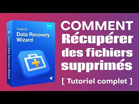 📌 Récupérer des fichiers supprimés – Tutoriel complet avec EaseUS Data Recovery Wizard Pro