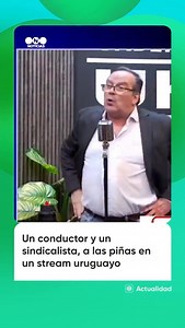 423K views · 10K reactions | La charla venía caliente. El conductor uruguayo Humberto de Vargas llevaba 15 minutos polemizando con el sindicalista Gustavo Ricci, representante del gremio del agua por su trayectoria laboral. La discusión fue elevando el tono hasta que los insultos dieron lugar a la acción. Uno acusó al otro de cag… y todo terminó en una pelea en slow motion. La escena, lógicamente se volvió viral con miles de comentarios en las redes. | Telefe Noticias | Facebook