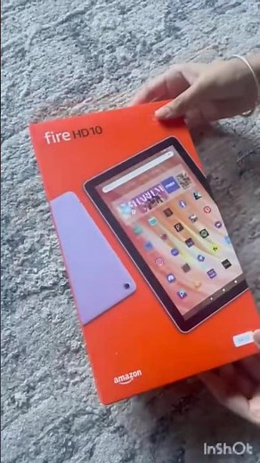 Amazon Fire Tablet 10 unboxing
