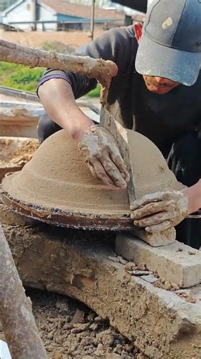 3xx7pp5aipc53m6 Double-handle wok mold, stir-fry ladle mold, large spoon mold