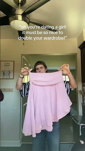pov sharing a wardrobe with your girlfriend