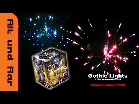 Weco - Gothic Lights, die absolute Neuheit im Jahre 2009. Auch schon wieder über 15 Jahre her! ✨😁