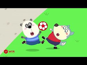 🤫⚽ My Hidden Soccer Field Inside the House! 🏠 | Wolfoo Funny Cartoon for Kids