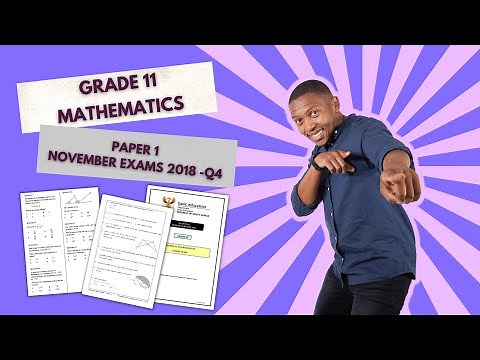 Quadratic Patterns -Grade 11 DBE Exam| Q4 | Number Patterns | Mlungisi Nkosi