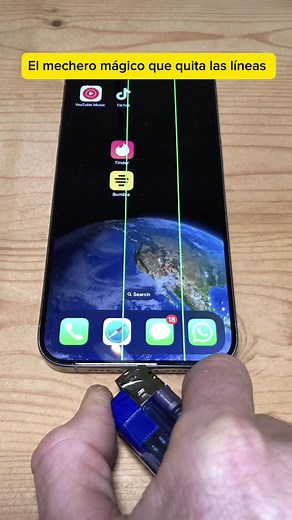 Cómo eliminar las líneas de la pantalla de tu celular