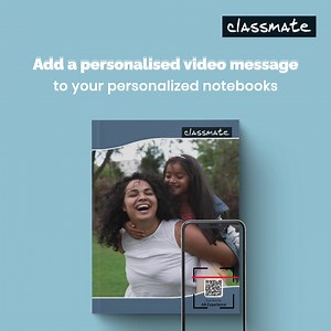 Do you want to add a special touch to your notebook? For the first time ever, Classmateshop allows you to add a personalized video message to your notebooks, making it a truly special experience. With just a few clicks you can create a personalized notebook, upload any video of your choice, and experience the magic of AR right on your notebook. So what are you waiting for? Get yours now by visiting the link in the bio. #Classmate #classmateshop #notebooks #personalisation #personalisedgifts #per