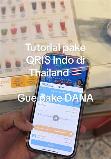 Cara Bayar QRIS DANA di Thailand