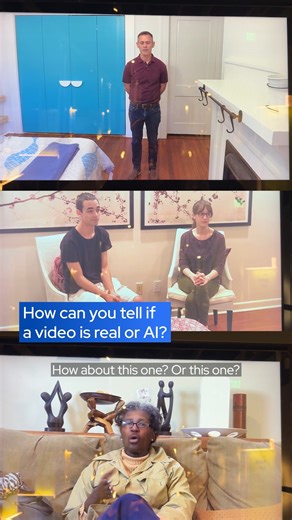 When you see a video on social media, how can you tell if it’s real? Here are some handy tips to find out if someone's trying to manipulate you with AI video. | GBH News