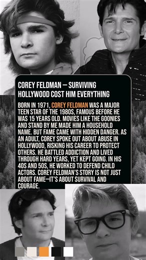 Corey Feldman Was Famous at 15 — Surviving Hollywood Cost Him Everything 🎬💔 #Shorts