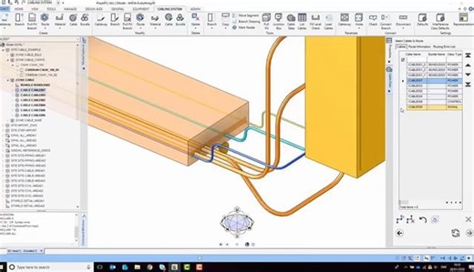 AVEVA E3D 设计电缆布线功能