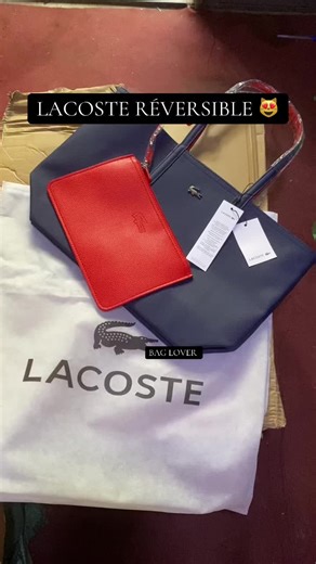 Lacoste Réversible : Le Sac Incontournable pour Bag Lovers