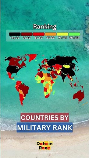🌍 Where Does Your Country’s Military Rank? (Global Firepower 2025)