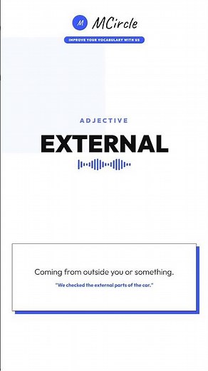 Learn English: What is External? | Vocabulary Shorts