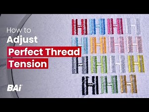 How to Perfectly Adjust Thread Tension on Your Embroidery Machine (For Beginners)