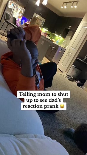Telling Mom to Shut Up Prank: Dad's Hilarious Reaction 😂