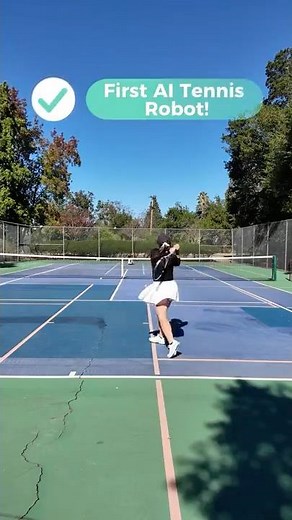 Train on your own 🙌 Pong Bot Pace S Pro EASY TO USE tennis machine #tennis #pongbot