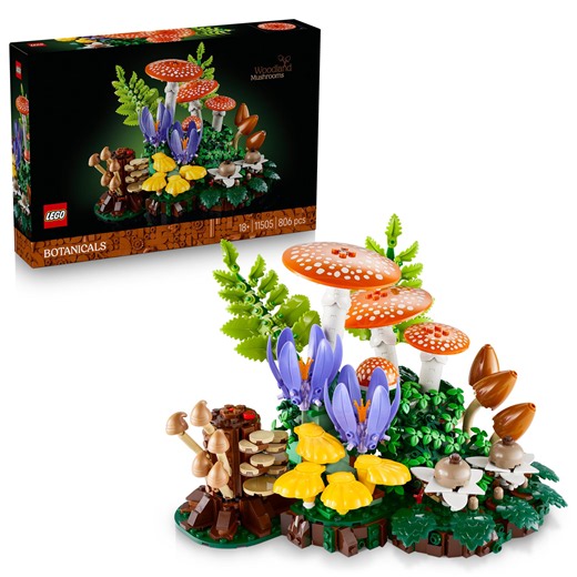 LEGO 11505 Botanicals Woodland Mushrooms