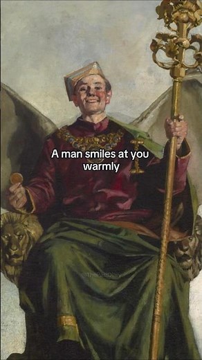 Lord of the World Painting by Ludwik Stasiak #paintinganalysis #classicart #artanalysis #historyfact