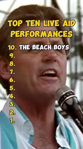 Top 10 Performances at Live Aid (1985)