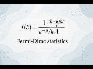Fermi-Dirac Statistics - Scientific Definition