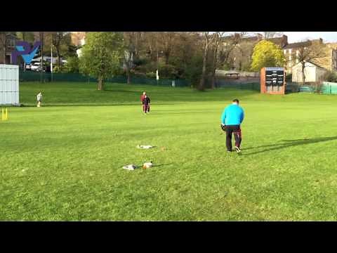 Cricket Fielding Drill for Inner Ring Stopping and Backing Up