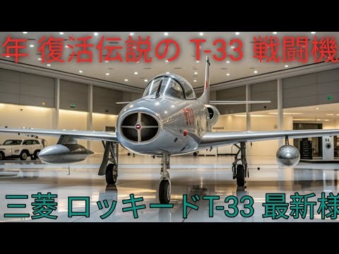2026年 復活三菱ロッキードT 33 戦闘機全性能 完全解説