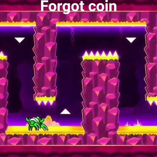 Geometry Dash Fingerdash Coins #geometrydash #shorts