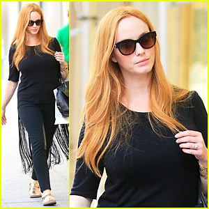 Christina Hendricks Talks About Taking Props & Costumes From ‘Mad Men’ Set (Video)