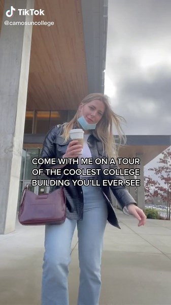 Don’t you wish you could spend all day studying in this place✨ #architecture #modern #beautifulview #college #campus #pnw #vancouver #WeAllPlayforCanada #ToyotaWave #collegelife