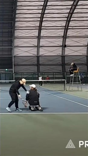어이없는 로빙~~게임오버~~ #소프트테니스 #softtennis #tennis #연식정구 #정구 #생활체육지도과 #테니스 #도른자 #ソフトテニス #sports