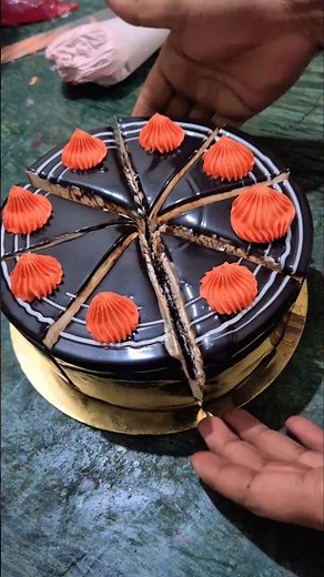chocolate pastry cake/ how to make easy beautiful cake at home #shorts #pastry #chocolate #reels