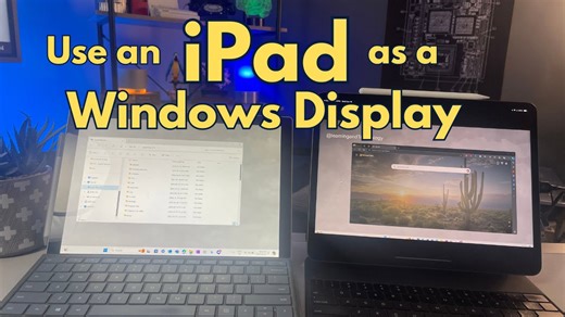 How to Use an iPad as a SECOND Windows Display – It’s Easier Than You Think!